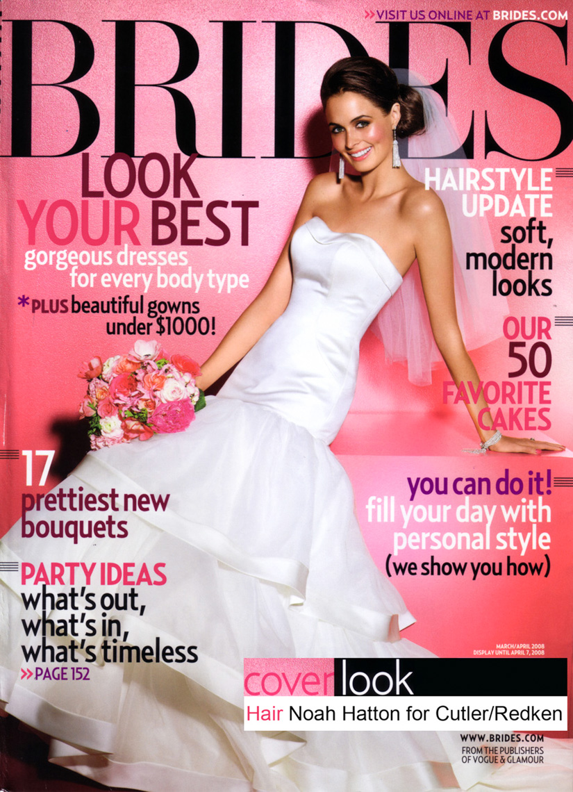 March April 2008 Brides Magazine Cover